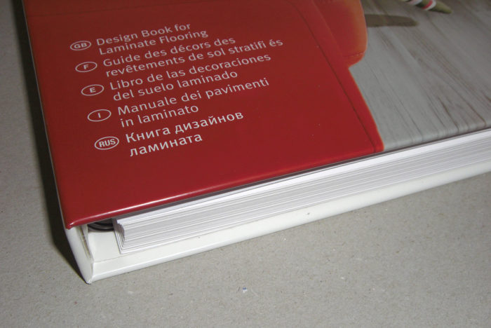 Hardcoverbuch gebunden mit Wire-O Bindung