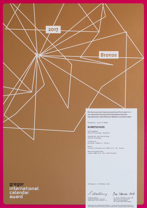 Kunstschuss - Edition Panorama - Prädikat-Bronze - 2017