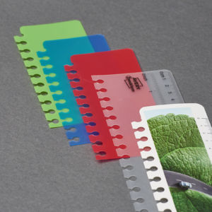 herausnehmbare PP-Lineale und PP-Register