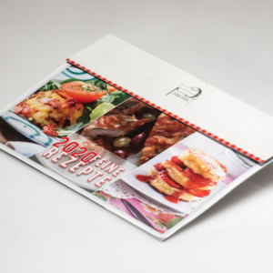Klappfälzelkalender eingeklappt