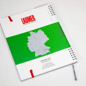Personalisiertes Buch mit Skip Bindung, Gummi- & Einmerkband